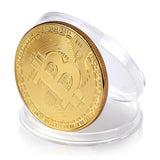 Gold Plated Bitcoin Coin Collectable