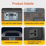 100W Portable Power Station 24000mAh - Solar Generator