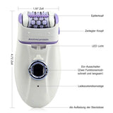 3-in-1 Rechargeable Women's Epilator & Shaver