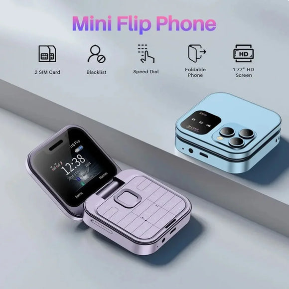 Foldable Mobile Phone - Dual SIM Card