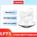 Lenovo Bluetooth 5.3 TWS Wireless Earbuds Sports Waterproof HiFi Mic