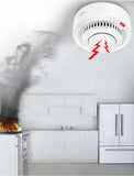 Tuya Smart WiFi Smoke Detector 85dB Alarm Fire Protection Sensor SmartLife App Control
