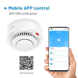 Tuya Smart WiFi Smoke Detector 85dB Alarm Fire Protection Sensor SmartLife App Control