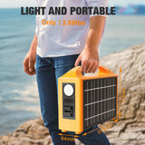 100W Portable Solar Power Station with LED