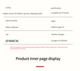 Magic Copybook Reusable Writing Practice Book Kids Calligraphy