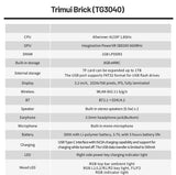 NEW TRIMUI BRICK Retro Handheld Game Console 3.2" IPS Screen Linux System