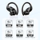 Lenovo Bluetooth 5.3 TWS Wireless Earbuds Sports Waterproof HiFi Mic