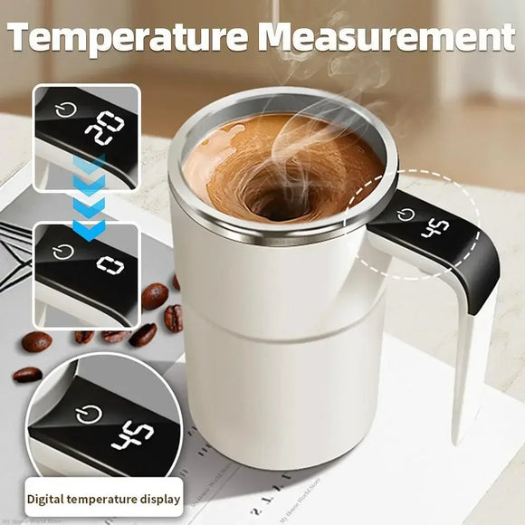 380ML USB Rechargeable Self-Stirring Magnetic Mug