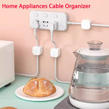 Magnetic Cable Clip Holder Adhesive Cord Organizer Wire Management for Home Office Desk