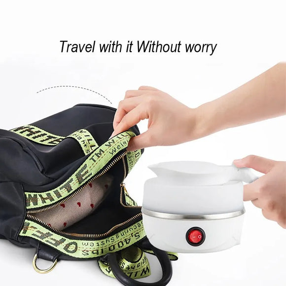 Foldable Portable 600ML Travel Electric Kettle