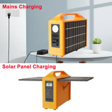 100W Portable Solar Power Station with LED