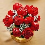 Artificial Rose Bouquet Building Blocks