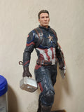 54cm Captain America Action Figure Marvel Avengers Desk Decor Model