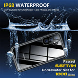IP68 Waterproof Case for Samsung Galaxy S25 S24 S23 S22 Ultra FE A55 A35 A15