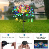 Patio Solar LED Firework Fairy Lights Outdoor