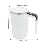 380ML USB Rechargeable Self-Stirring Magnetic Mug