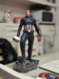 54cm Captain America Action Figure Marvel Avengers Desk Decor Model
