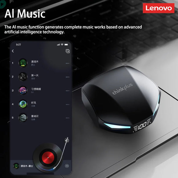Lenovo XT TWS Bluetooth Earbuds | AI Translator Noise Reduction Headset