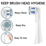Toothbrush Dustproof Cover for Braun Oral-B & iO Series – Electric Toothbrush Head Protector, Hygienic & Durable