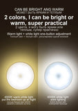 Rechargeable LED Motion Sensor Night Light – Under Cabinet/Stairs/Wardrobe – 3 Pack USB Magnetic Mount
