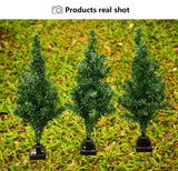 Lawn Garden Patio Solar Christmas Tree Decoration LED