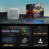 Super Console X Retro Game Box | 90,000 Games + Controllers
