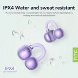 HTC OWS Wireless Ear Clip Earbuds | Bluetooth V6.0 Headphones w/ AI Translator & Noise Reduction