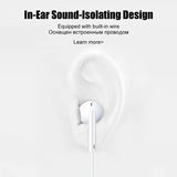Original Wired Earphones for iPhone iPad Type-C & 3.5mm In-Ear Headphones