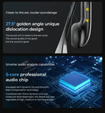 HTC Translator Wireless Earphones | Bluetooth 6.0 OWS Headphones w/ Noise Reduction & IP55