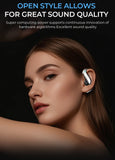 HTC Translator Wireless Earphones | Bluetooth 6.0 OWS Headphones w/ Noise Reduction & IP55
