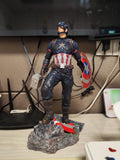 54cm Captain America Action Figure Marvel Avengers Desk Decor Model