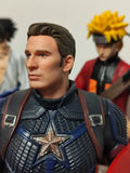 54cm Captain America Action Figure Marvel Avengers Desk Decor Model