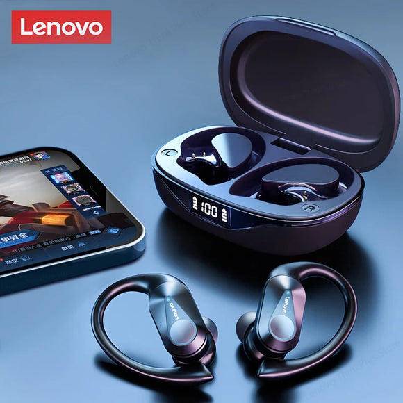 Lenovo Bluetooth 5.3 TWS Wireless Earbuds Sports Waterproof HiFi Mic