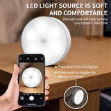 Rechargeable LED Motion Sensor Night Light – Under Cabinet/Stairs/Wardrobe – 3 Pack USB Magnetic Mount