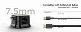 Magnetic Cable Clip Holder Adhesive Cord Organizer Wire Management for Home Office Desk