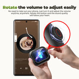 HTC AI Translator Wireless Earbuds | Bluetooth V6 TWS Sports Headphones w/ Noise Reduction Mic