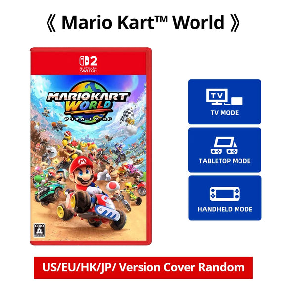 Nintendo Switch 2 Mario Kart World | Official Physical Game Card Racing Party Edition