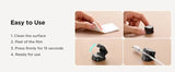 Magnetic Cable Clip Holder Adhesive Cord Organizer Wire Management for Home Office Desk