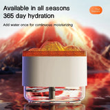 300ML USB Volcano Air Humidifier and Aromatherapy Diffuser