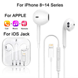 Original Wired Earphones for iPhone iPad Type-C & 3.5mm In-Ear Headphones