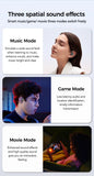 HTC Translator Wireless Headphones | Bluetooth 6.0 OWS Earphones w/ Touch Screen & Long Battery