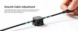 Magnetic Cable Clip Holder Adhesive Cord Organizer Wire Management for Home Office Desk