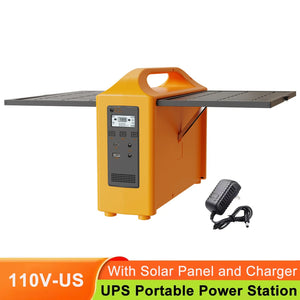 100W Portable Solar Power Station with LED