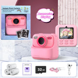 Kids Instant Print Selfie Digital Camera