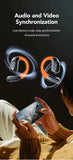 HTC AI Translator Wireless Earbuds | Bluetooth Sports Earphones w/ Glowing Earhook & Screen