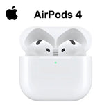 Apple Airpods Wireless Bluetooth Earbuds w/ Noise Cancelling, Adaptive & Spatial Audio, Transparency Mode, Wireless Charging Case