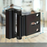 Anti-Theft Door Reinforcement Lock