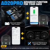 Universal Car Diagnostic Scan Tool AD20 Pro Mini Bluetooth 5.0 OBD2 Scanner