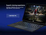 10.1" 2-in-1 Laptop Tablet PC Win 11 8GB 128GB Intel N4120