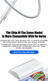 Original Wired Earphones for iPhone iPad Type-C & 3.5mm In-Ear Headphones